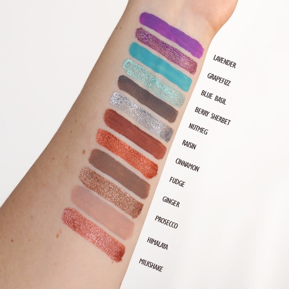 The Beauty Crop liquid eyeshadow duo long wear matte cinnamon, glitter fudge NEW - Picture 9 of 9